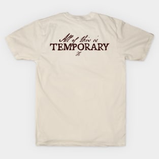 Halsey All of this is temporary IICHLIWP T-Shirt